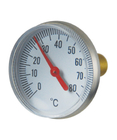 40mm Bimetallic Stemmed Thermometer บอลวาล์ว 1/4&quot; Npt